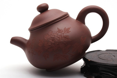 【紫來順11134宜興原礦紫砂壺11134花開富貴容天壺 260cc 紫泥 混批】價格,廠家,圖片,茶壺、水壺,宜興市紫來順紫砂科技-